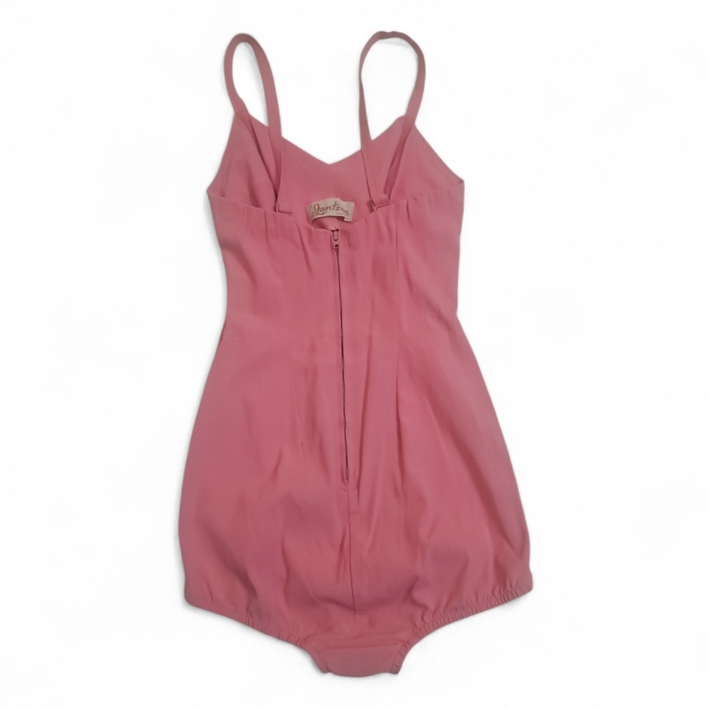 Vintage 1960s Jantzen Pink Swimsuit Pinup Style Sz 14 Womens - Picture 5 of 12